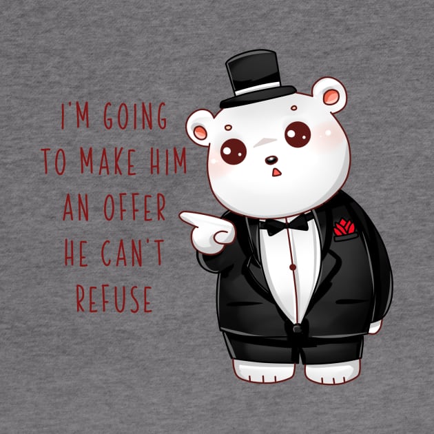 Godfather quote - I'm going to make him an offer he can't refuse by tessacreativeart